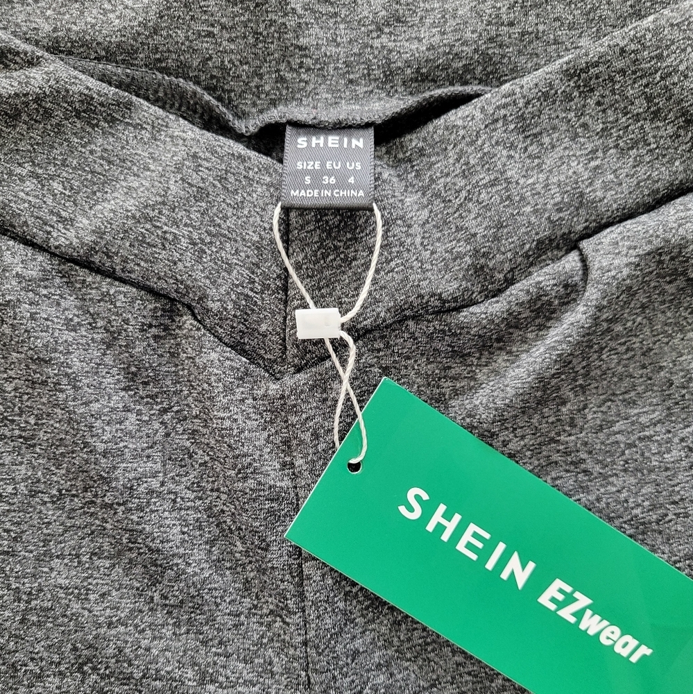 ✨SHEIN EZwear Solid Biker Shorts✨ - Picture 3 of 4